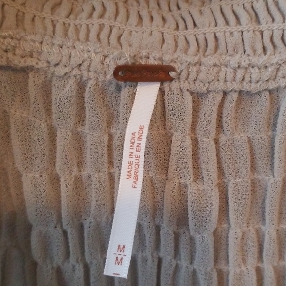 Free People Sheer Peasant Top - Picture 8 of 8